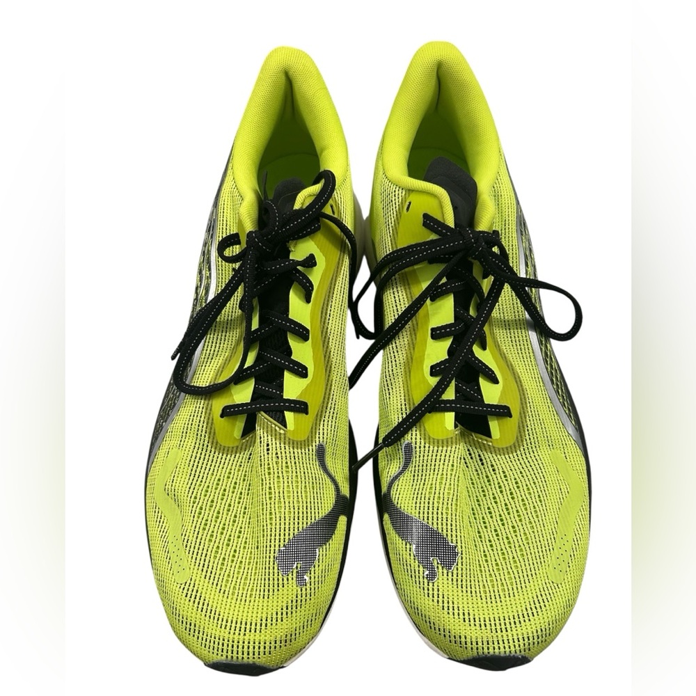 Puma Deviate NITRO 3 Men’s Road Running Shoes – Size 13 Neon Yellow / Black